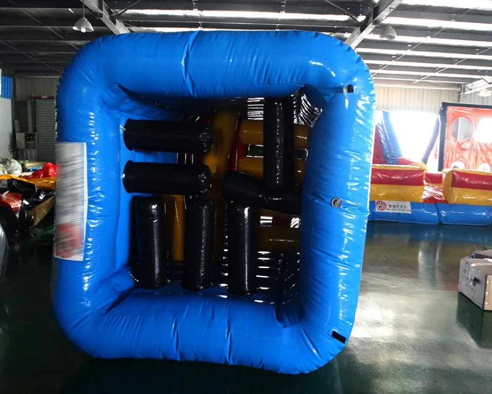 Inflatable obstacle game for outdoor development training