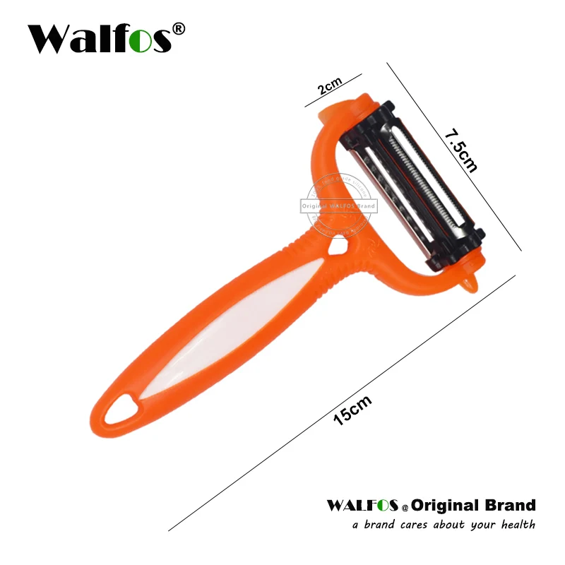 WALFOS Kitchen Gadgets Swiss Military Grater Peeler Slicer 3 in 1 Apple Potato Fruit Vegetable Tools Kitchen Accessories