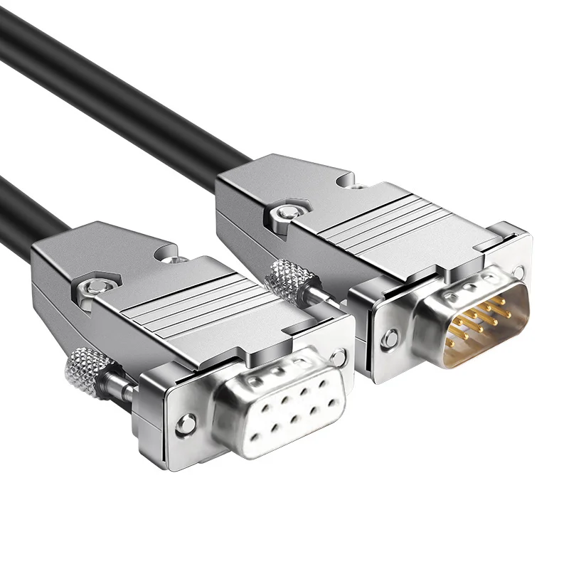 DB9 Cable RS232 Data Serial Cable DB9 Pin COM Cable Male to Female Male to Male Female to Female with Straight or Cross Line