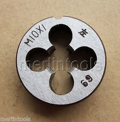 10mm x 1 Metric Left hand Die M10 x 1.0mm Pitch