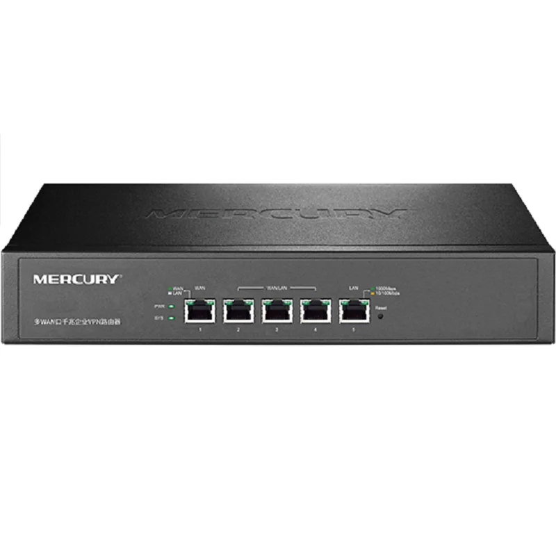 5 Ports Gigabit AC Authentication Gateway Routing, Multi WAN Gateway, 1000Mbps Wired Router, VPN Router, Manage 30 APs