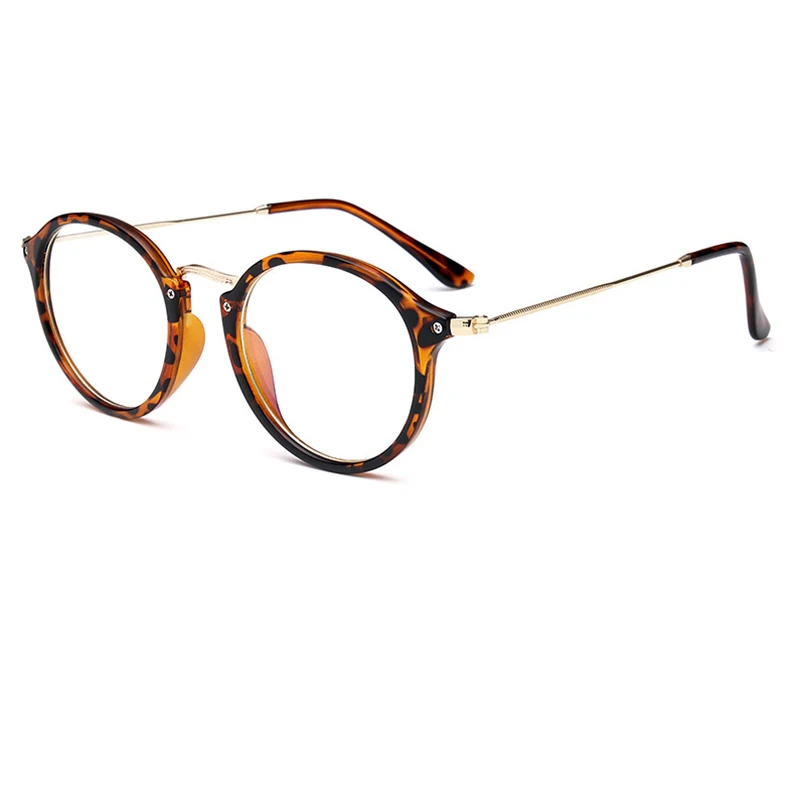 Round Anti Blue Light Glasses Frame women Transparent Computer Spectacles Female Clear Optical Eyeglasses