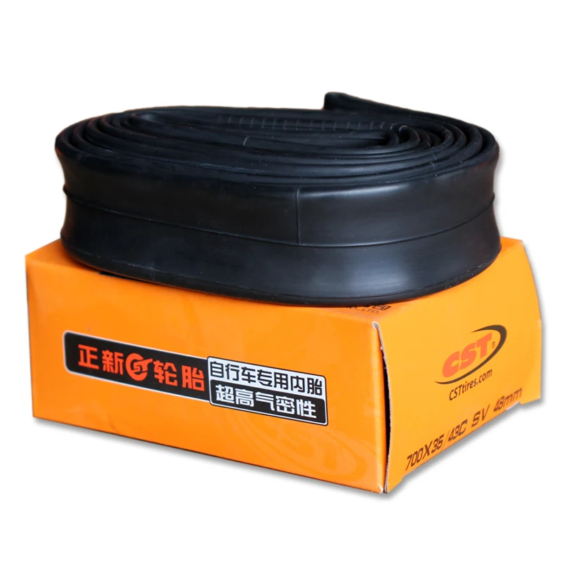 Bike Bicycle Tube 700C 26 / 27.5 Inch MTB Mountain Bike Road Bicycle CST Rubber Inner Tube Schrader Presta Valve AV/FV