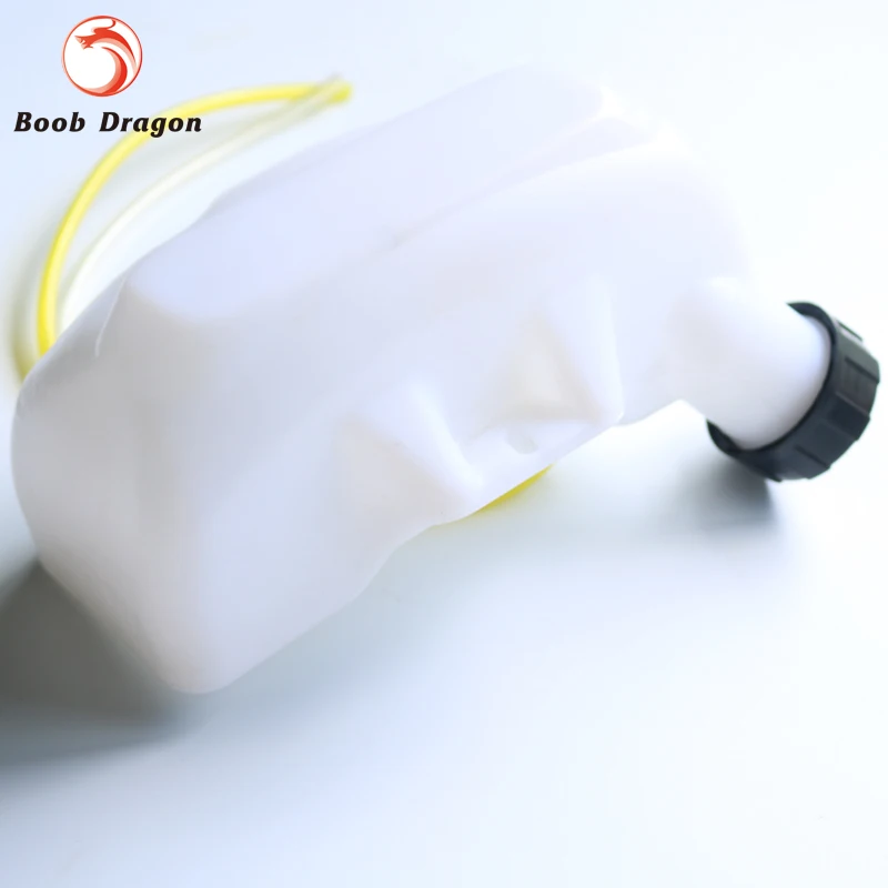 FVITEU Plastic Gas Fuel Tank 900ml FOR 26cc RC Boat Marinerc White