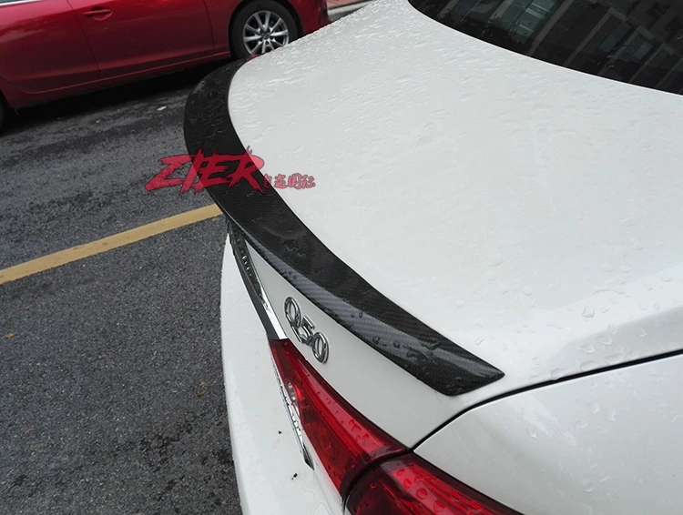 Fit for Infiniti  Q50 L  modified carbon fiber rear wing with  rear spoiler wing