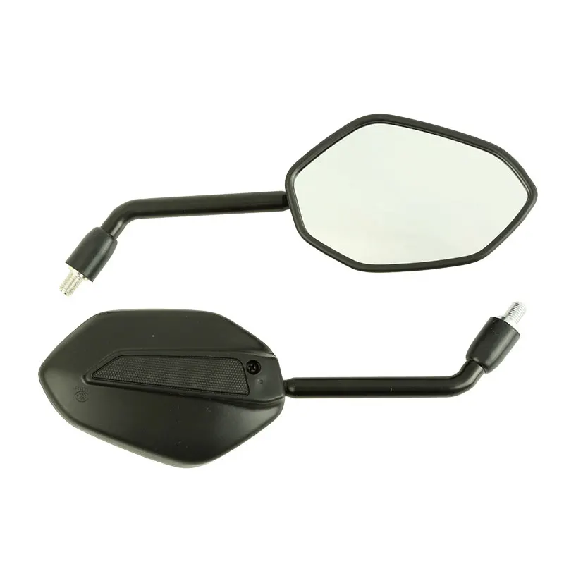 Universal 10mm Motorcycle Right Left Side Back Mirror Assy Scooter E-Bike Rearview Right/Left Hand Thread OEM for HONDA