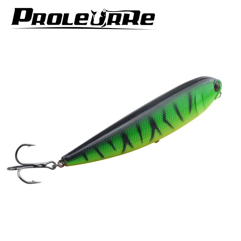 Proleurre isca de pesca artificial 12cm, modelo abs excelente isca de pesca artificial 16g