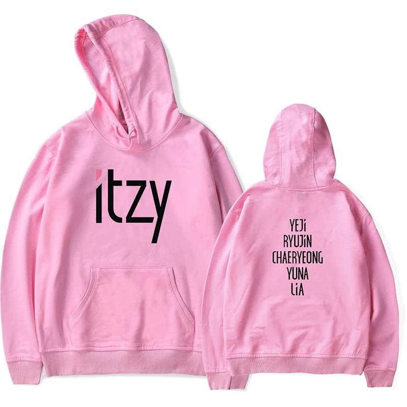 LUCKYFRIDAYF Itzy Kpop Fashion Hip Hop Hoodies Sweatshirts Casual Men Women Hooded Pullover Top Long Sleeve Hoodie Tracksuit 4XL