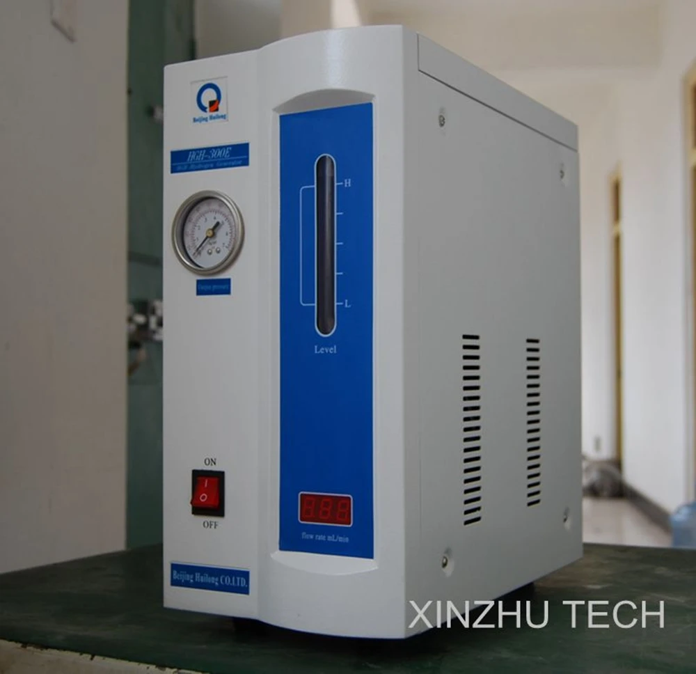 HGH-300E 500E High Purity Hydrogen Gas Generator H2: 0-300ml, 0-500ml For Gas Chromatograph 110V/220V