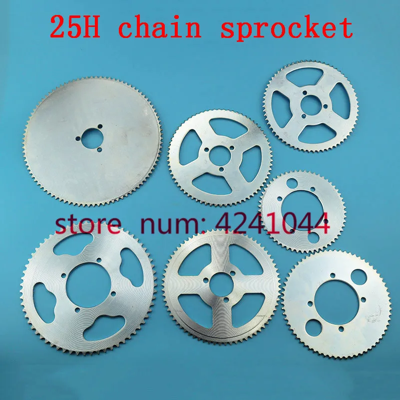 25H( 26 29 54 55MM) Rear chain Sprocket Mini Moto ATV Quad Dirt Pit Pocket Bike Chopper 47CC 49CC 55 65 68 70 80 90 Tooth