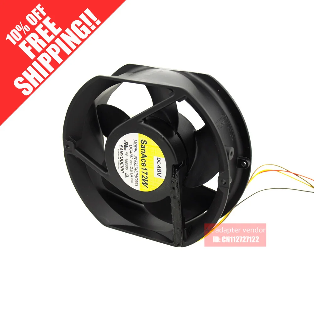 9WG5748P5G003  FOR SANYO 17251 48V 2.91A cooling fan