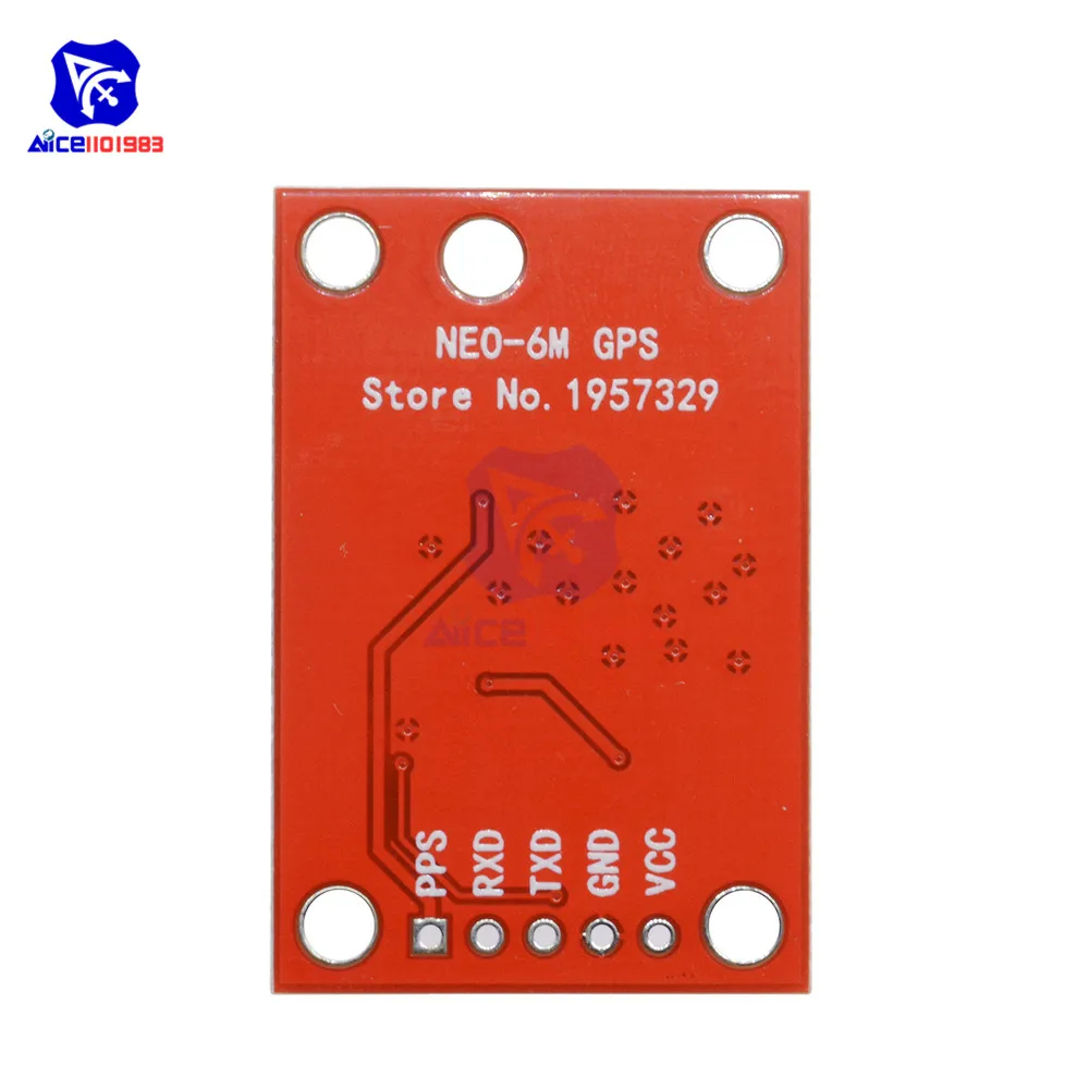 GY-NEO6MV2 NED6MV2 GPS Aircraft Module GPS Module Flight Control EEPROM MWC APM2.5 for Arduino Raspberry Pi without Antenna