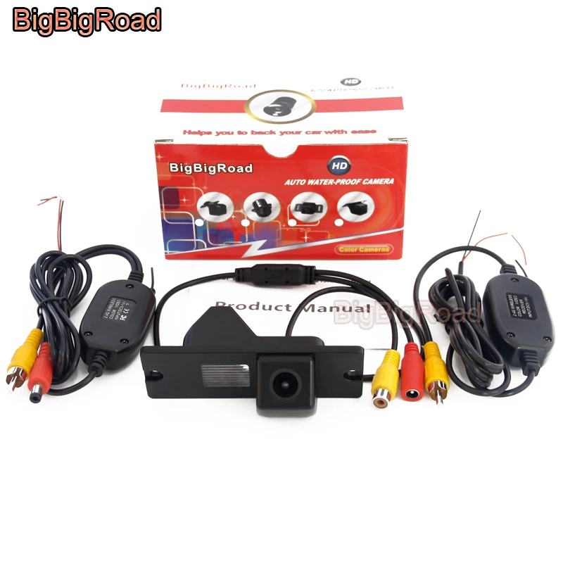 

BigBigRoad Car Rear View Backup Parking Camera For Mitsubish Pajero Sport 4 V3 V93 V5 L200 Montero Shogun 2006 - 2016 Waterproof