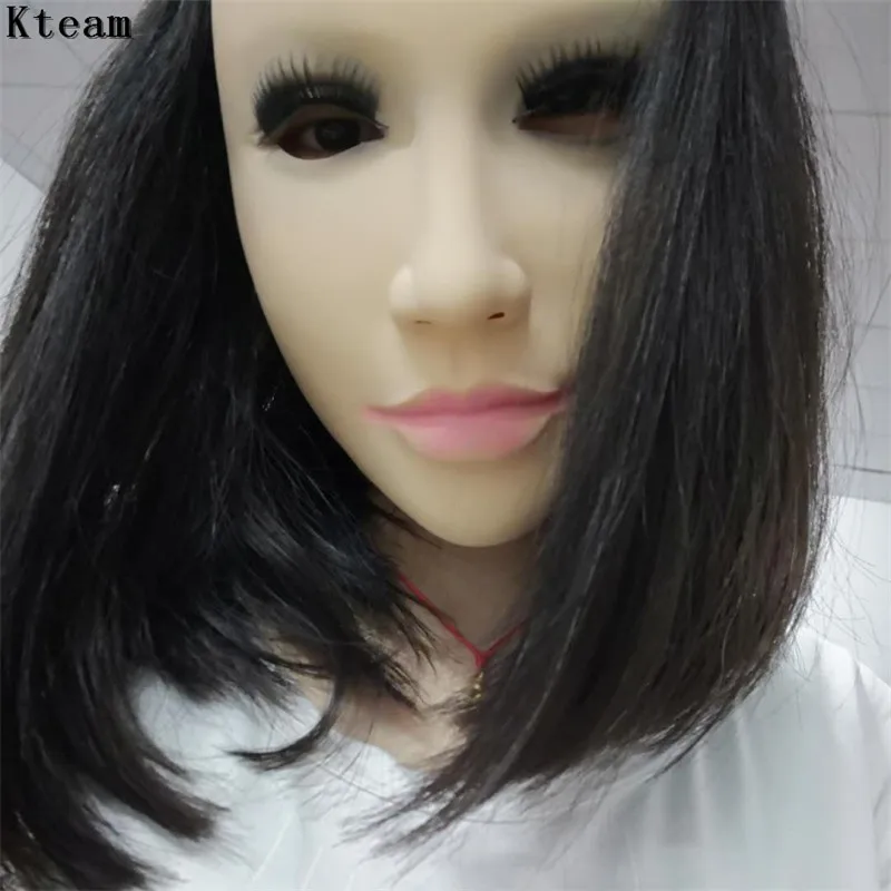 Realistic Human Skin Mask Disguise Self Masks Latex Skin Crossdress Mask halloween mascaras de realista maske silicone face COS