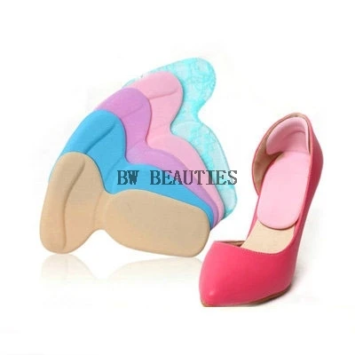 200Pairs/Lot Soft Heel Cushions Inserts For Shoes Woman Soft Insole Foot Heel Pad Soft Pad Shoe Sticker Feet Care