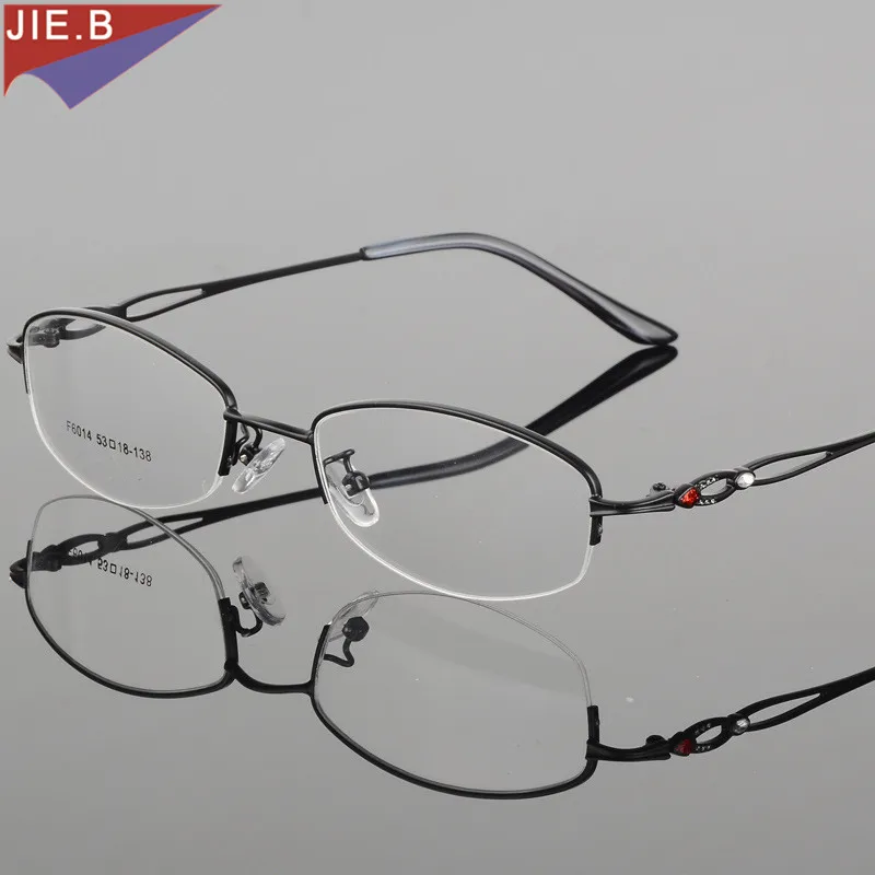 

2019 eyeglasses frames Women Brand Fashion Business glasses frame Myopic computer optics oculos de grau clear lens glasses