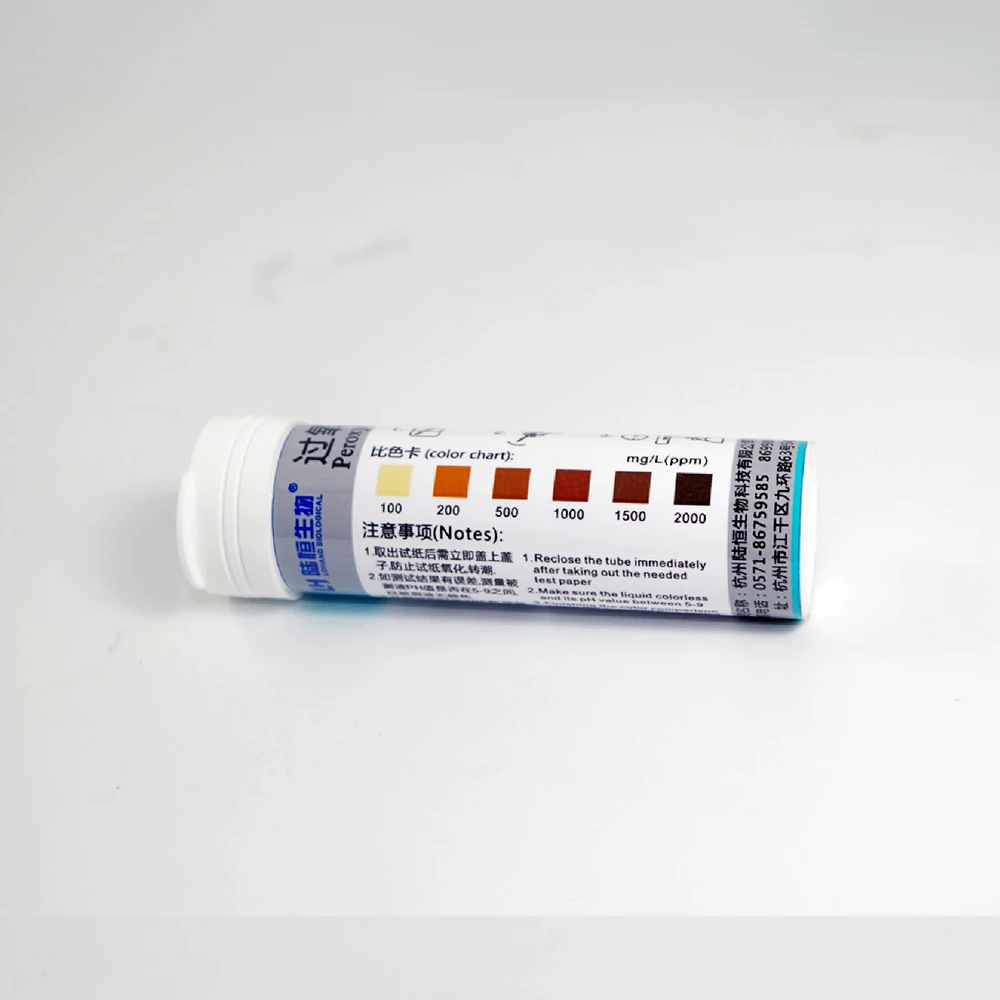 Peracetic Acid The Paper Strips To Test Watering Indicator Sticks Pool Water Test Strips Results