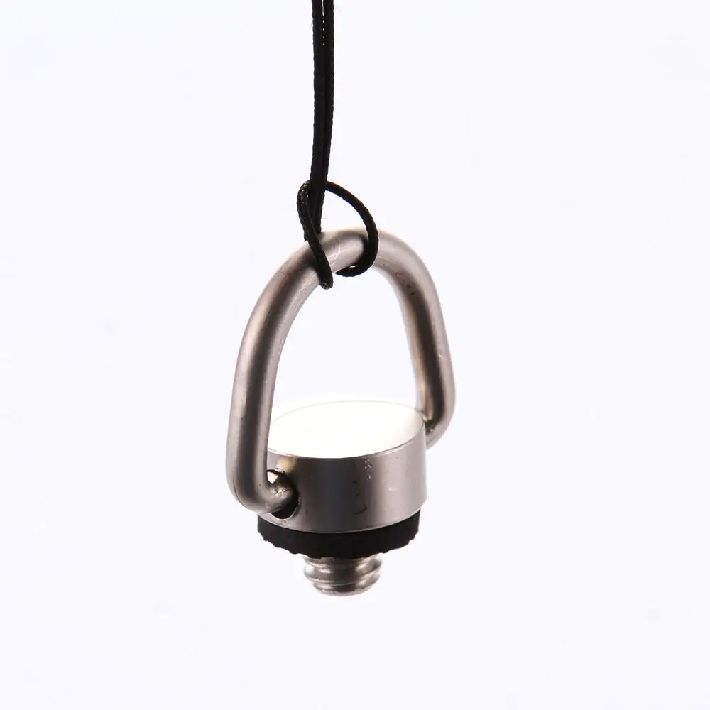 Parafuso adaptador de suspensão de 1/4" para câmera DSLR alça de estilingue rápida de ombro