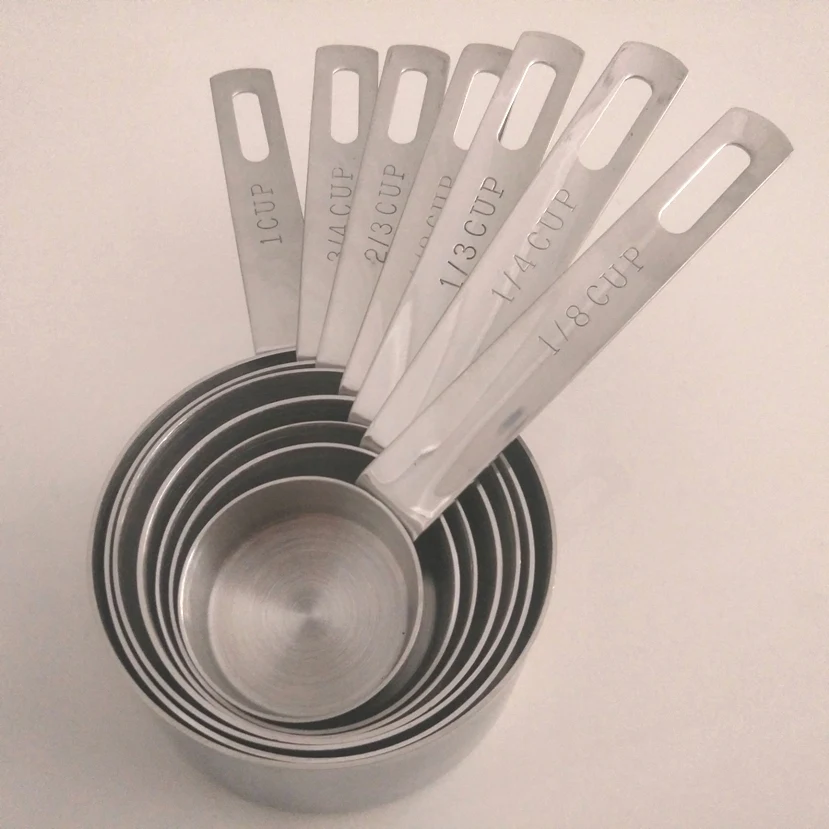 MIU France 7-Piece Stainless Steel Measuring Cup Set