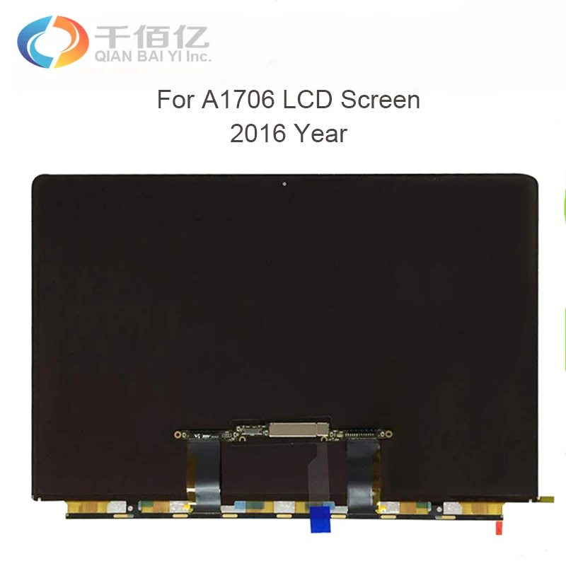 

Wholesale Original new Laptop A1706 LCD Screen 13" For MacBook Pro A1706 LCD Screen Panel 2016 Year Working Tested