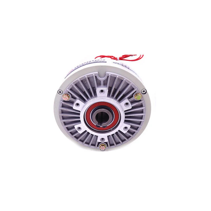 50NM Bột Từ Phanh Với Trục Rỗng 30Mm Trung Tâm Khoảng Cách 110Mm DC24V 1500RPM Tốc Độ Tối Đa Cho Bao Bì máy Móc