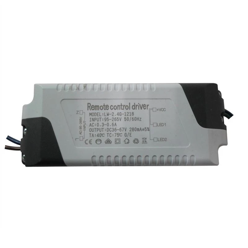 1X  2.4G 12-18W constant current wireless CCT dimmable led driver with remote remote controller