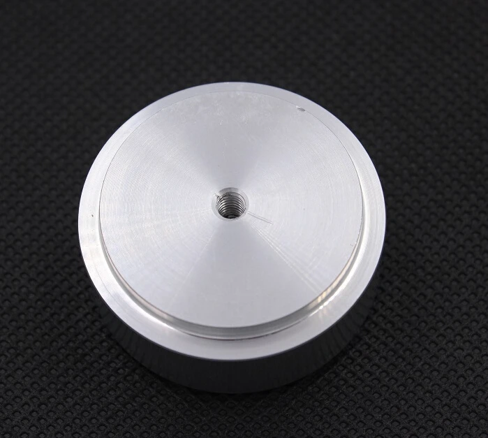 Frete grátis 4 peças de alumínio 39*17 amplificador de áudio pés de alto-falante tapetes de máquina de computador