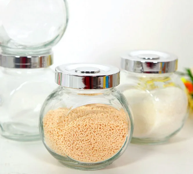 1PC Glass Spice Jar Storage Bottles Kitchen Tools Nuts Seasonings Tea Container Porta Tempero Mason Jar LF 094
