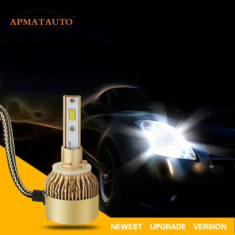 2x H1 H3 CSP Chips Led Replacement 18000Lm White 110W Fog Lamp Headlight Conversion Driving Bulb Car Light  12V