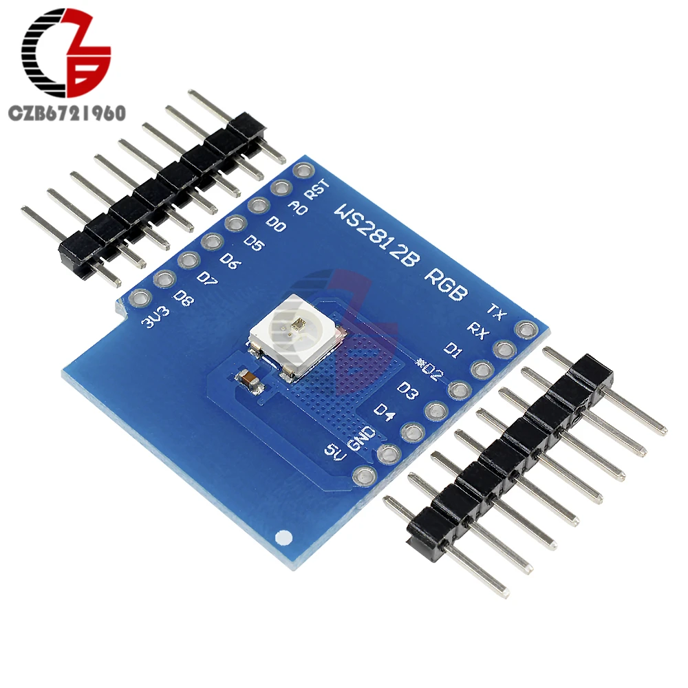 WEMOS D1 MINI WS2812B Voll Farbe RGB LED Schild ESP8266 Board Für Arduino