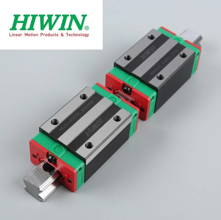 

1pcs 100% original Hiwin rail HGR20 -L 2600mm + 2pcs HGH20CA narrow block