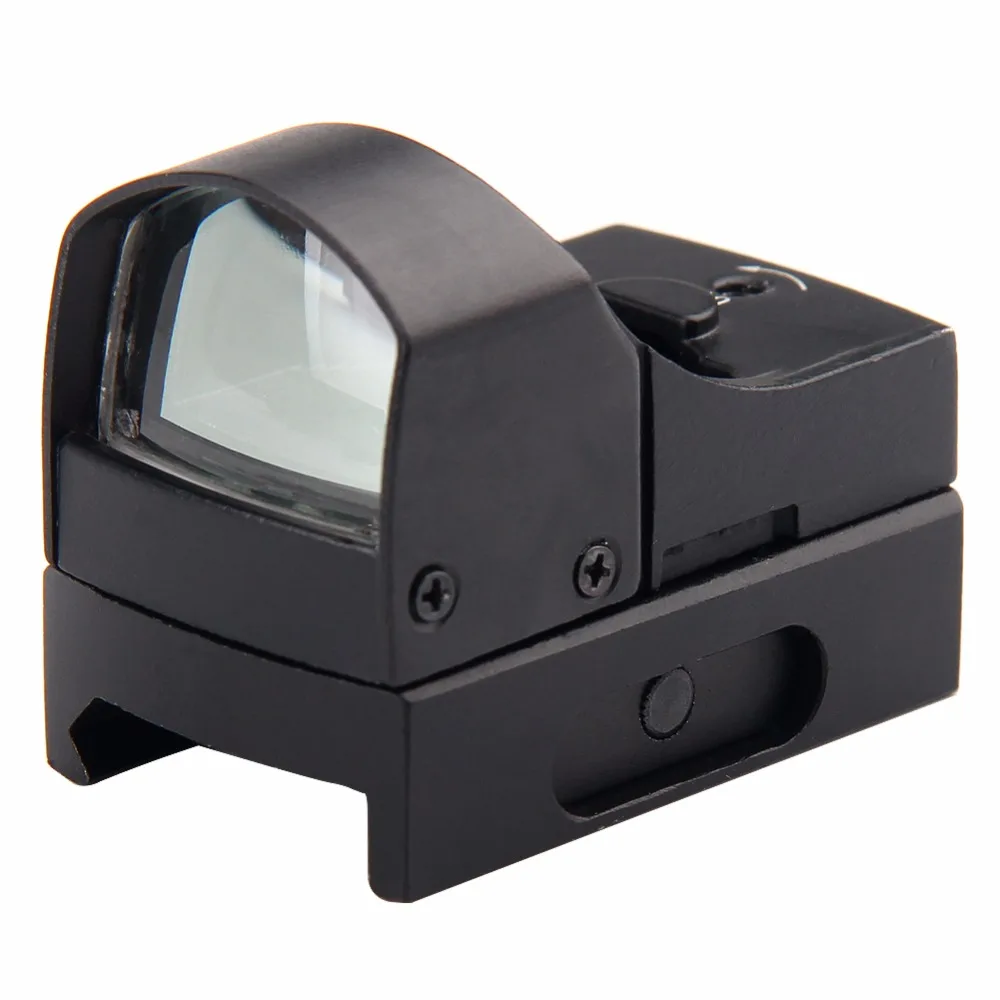 Accessories for Hunt Mini Red Green Dot Sight Scope Reflex Sight With On/Off Switch for Tactical Airsoft Shooting Hunting 5-0006