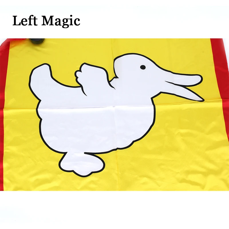 Magic Cloth Change Color Silk Scarf Rabbit To Duck Magic Tricks For Stage Close Up Magic Props Gift For Kid