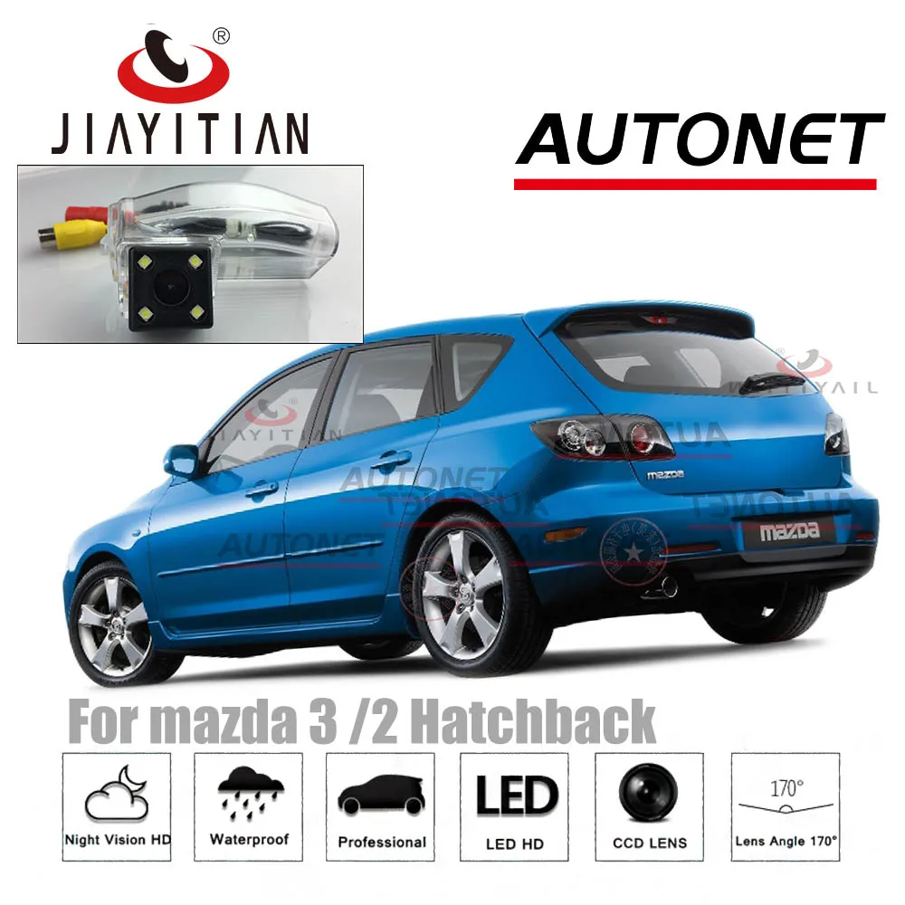 

JIAYITIAN Rear View Camera for mazda 3 /2 Hatchback CCD Night Vision Backup Camera Parking Assistance License Plate camera