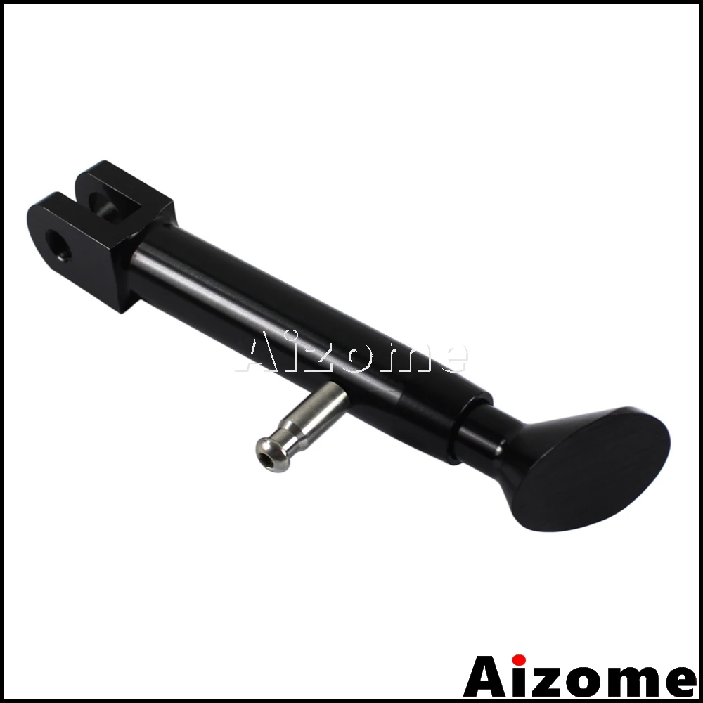 

T-6 Aluminum Black Kick Stand Motorcycle Adjustable Kickstand Side Stand For Honda CBR250R 2011 2012 2013