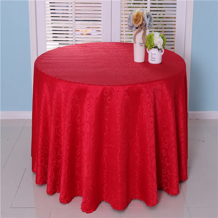 blue Wedding round tablecloth red Gaestgiveriet Hotel tablecloth round table covers for party