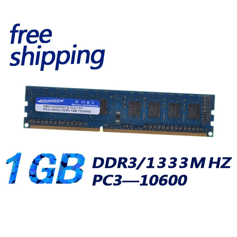 

KEMBONA Favorites Compare Brand new items Full Compatible Desktop DDR3 1gb 1333mhz ram memory module