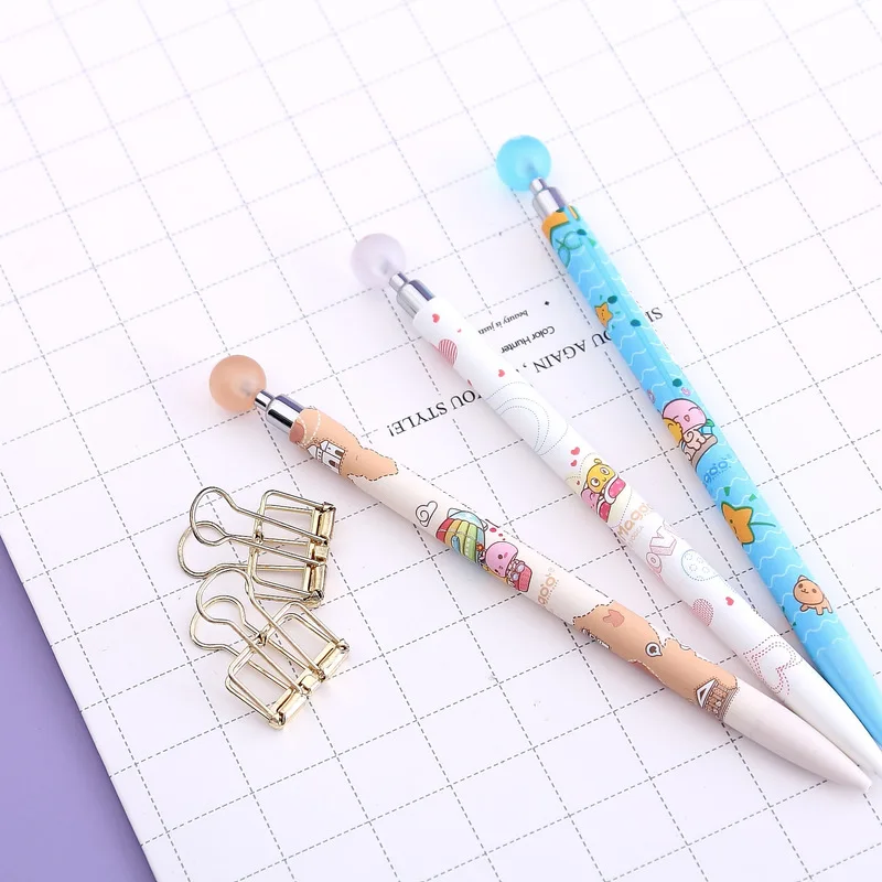 1 Pcs Cute Mushroom Automatic Pencil Escolar Papelaria Student Mechanical Pencil Stationery School Office Kawaii Supplies