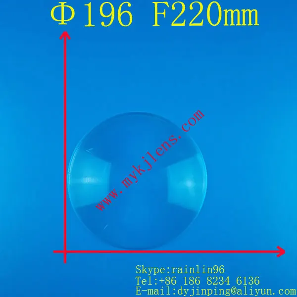 

Diameter 196mm Focal length220mm Free shipping Neptune PMMA acrylic Fresnel lens Fresnel lens traffic lights