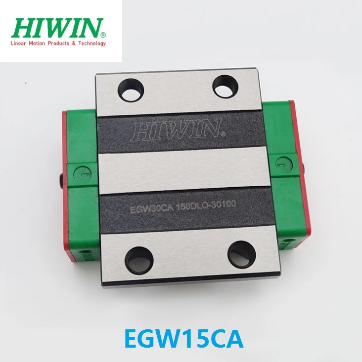 4pcs/lot 100% original HIWIN EGW15CA linear flange block for EGR15 linear guide for CNC router (only blocks)