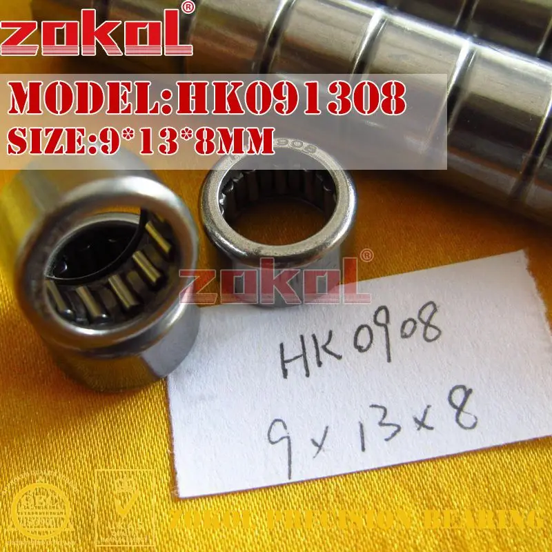 10Pcs/Lot HK0908/0910/0912/0914 HK091510/13 Needle Roller Bearing ZOKOL