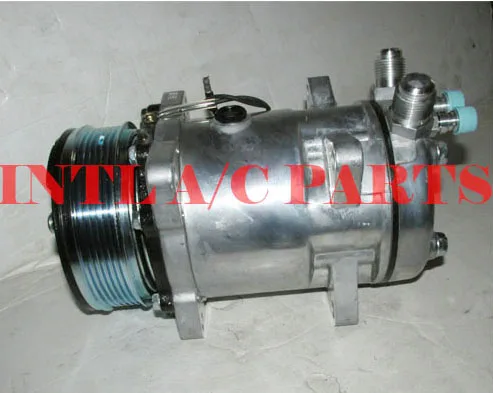 

UNIVERSAL AC COMPRESSOR FOR SANDEN 510 5S16 5H16 SD510 SD5S16 SD5H16 falre mount