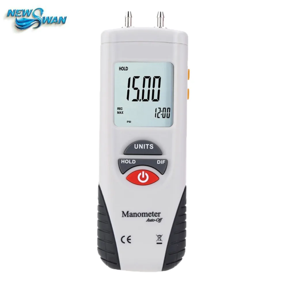 

HT-1895 Digital Manometer Air Pressure Meter air pressure Differential Gauge