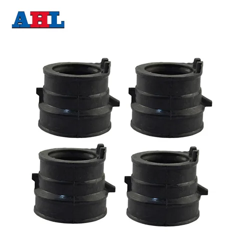 Imagen 1 del producto Almohadilla de carburador de motocicleta, colector de salida de admisión de plástico, interfaz para HONDA CBR250, CB400, MC14, MC17, MC19, MC22, CB400SF, 4 Uds.