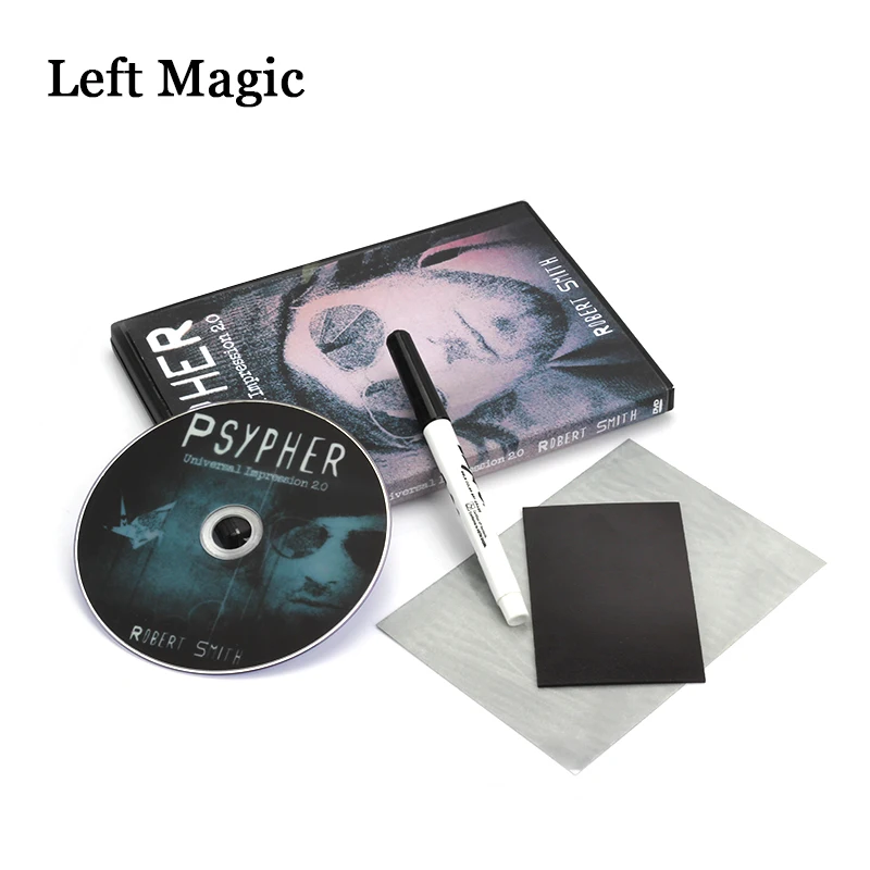 Psypher By Robert Smith And Paper Crane (DVD+Gimmick) - Magic Tricks Close-Up Stage Card Magic Props Mentalism Illusions