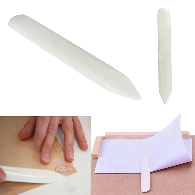 JX-LCLYL Universal Natural Bone Folder Scoring Folding Paper Leather Craft Crease Tool