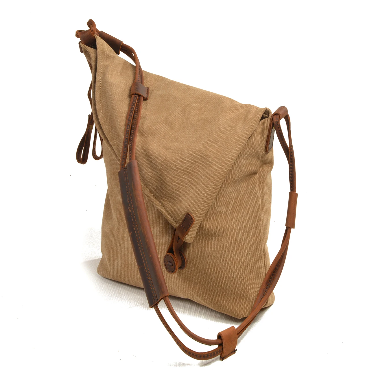 new men and women general fashion single shoulder slung canvas bag