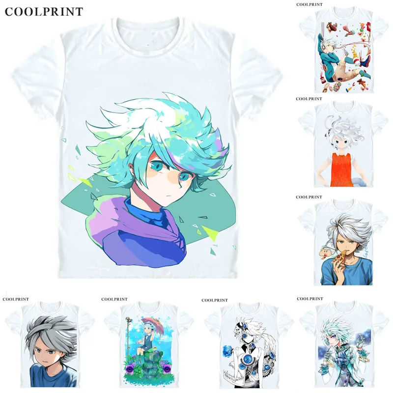 Coolprint Suzuno Fuusuke T Shirt Inazuma Eleven Diamond Dust Japan Men Casual TShirt Premium T-Shirt Printed Short Sleeve Shirts