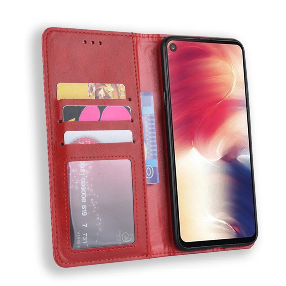 For Samsung Galaxy A9 Pro 2019 Case 6.39 inch Luxury PU Leather Wallet Magnetic Adsorption Case For Samsung A9Pro 2019 Phone Bag