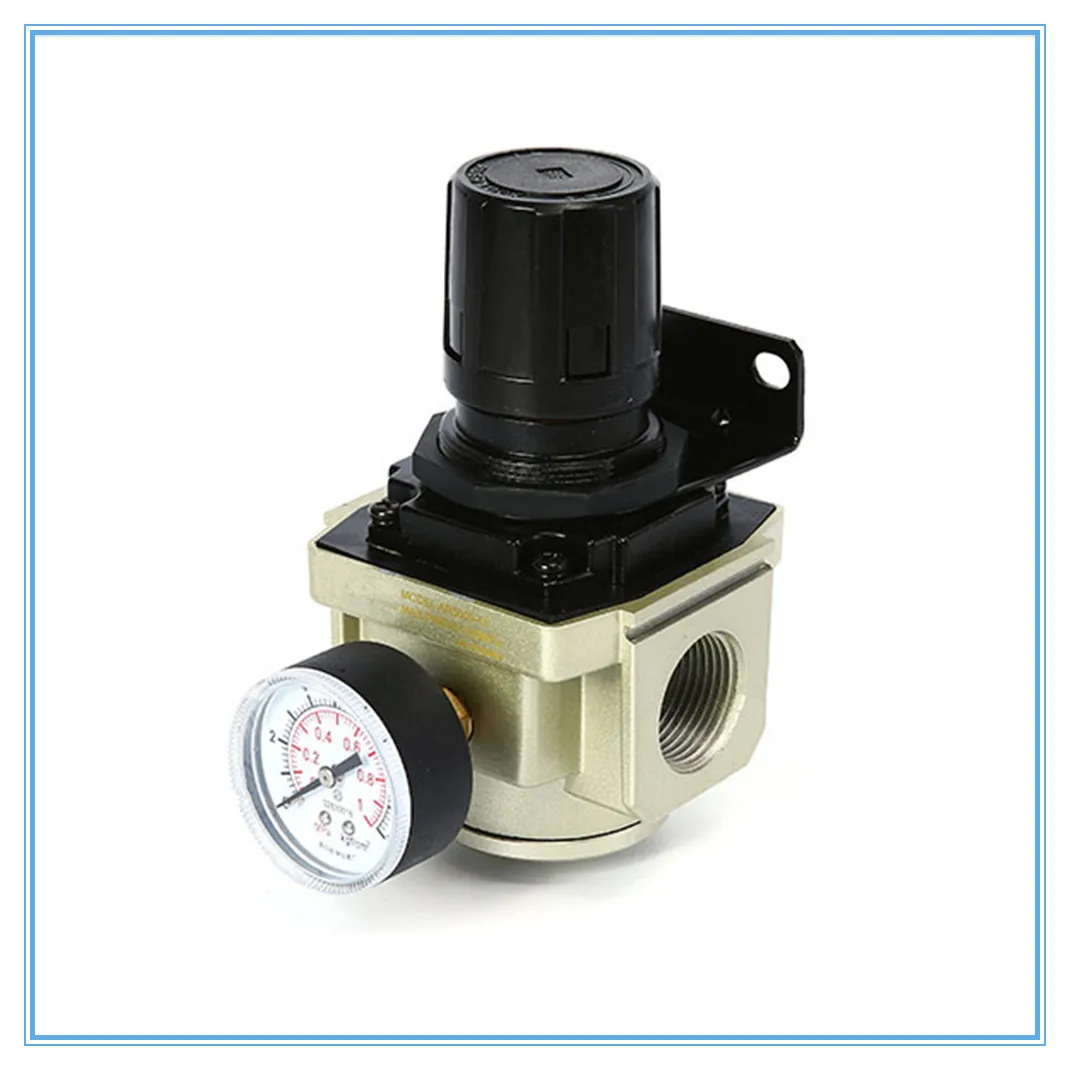 SMC Pneumatic Air Pressure Regulator AR2000-02 AR3000-03 AR4000-04 Thread 1/4 inch oil-water separator pressure reducing valve